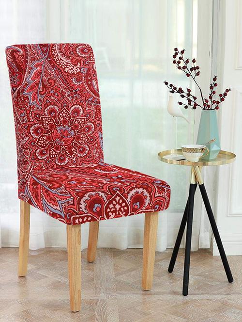 cortina spandex elastic chair cover stretch removable washable (1 pc) - 17796329 - Very Small Image - 1