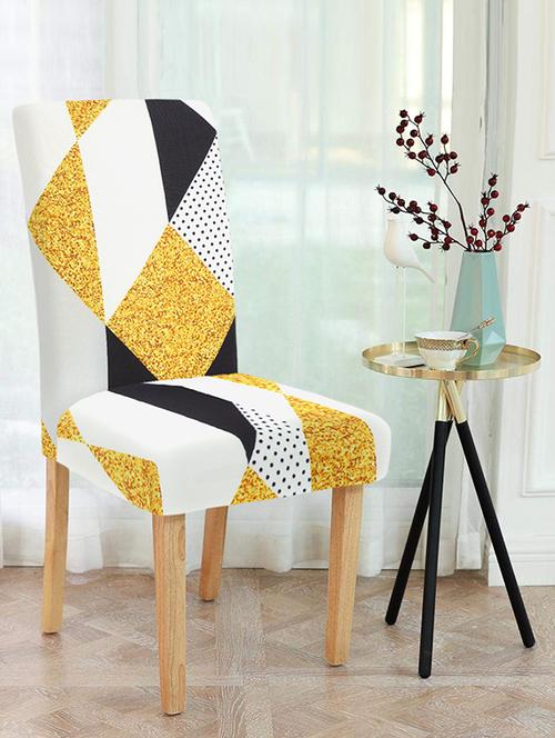cortina spandex elastic chair cover stretch removable washable (1 pc) - 17796377 - Very Small Image - 1