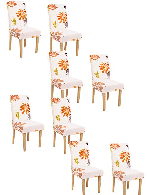 cortina spandex elastic chair cover stretch removable washable (8 pc) - 17796384 - Very Small Image - 1