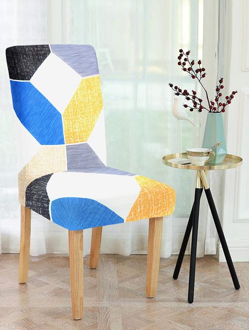cortina spandex elastic chair cover stretch removable washable (1 pc) - 17796401 - Very Small Image - 1