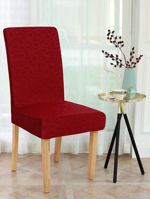 cortina spandex elastic chair cover stretch removable washable (4 pc) - 17796414 - Very Small Image - 1