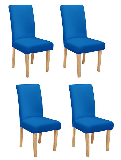 cortina spandex elastic chair cover stretch removable washable (4 pc) - 17796450 - Very Small Image - 1
