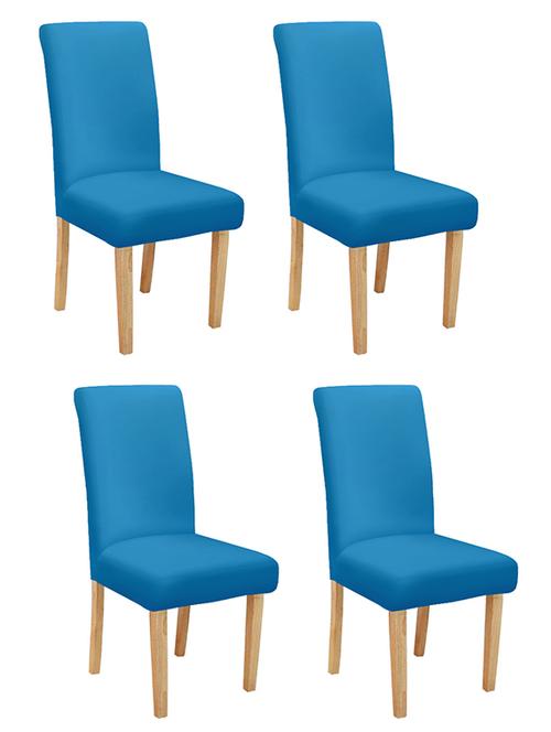 cortina spandex elastic chair cover stretch removable washable (4 pc) - 17796454 - Very Small Image - 1