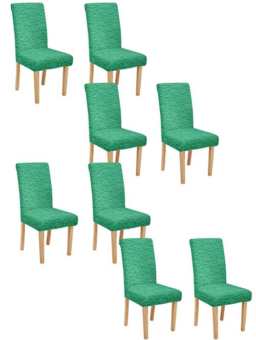 cortina spandex elastic chair cover stretch removable washable (8 pc) - 17796472 - Very Small Image - 1