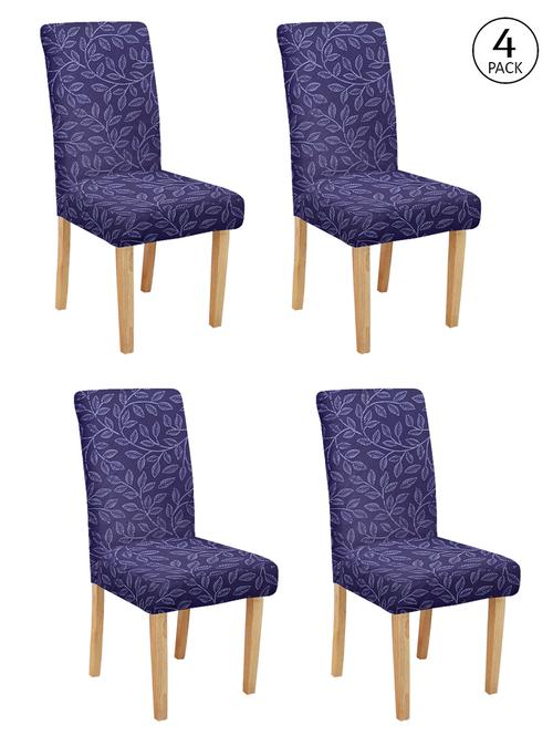 cortina spandex elastic chair cover stretch removable washable (4 pc) - 17796490 - Very Small Image - 1