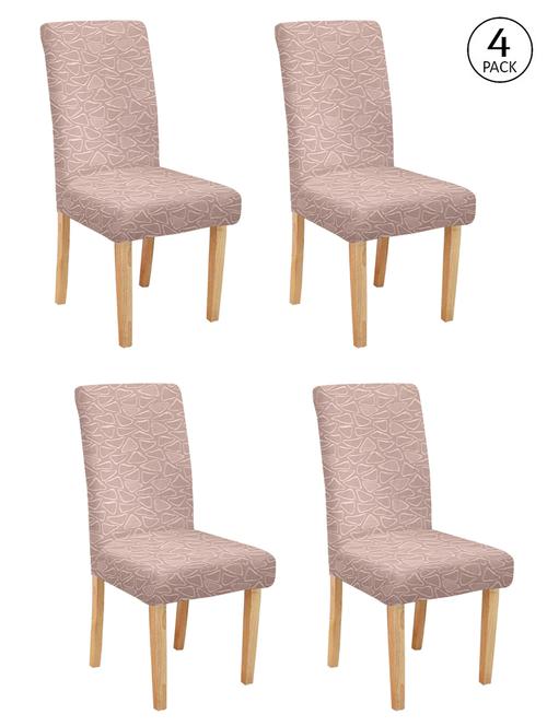 cortina spandex elastic chair cover stretch removable washable (4 pc) - 17796502 - Very Small Image - 1