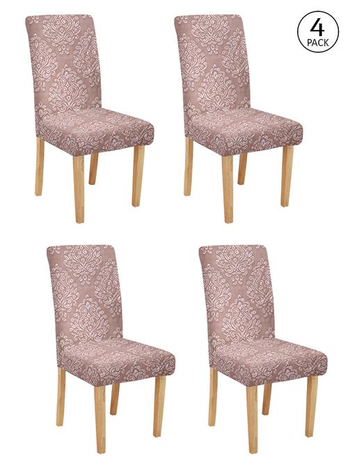 cortina spandex elastic chair cover stretch removable washable (4 pc) - 17796514 - Very Small Image - 1