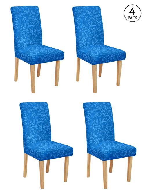 cortina spandex elastic chair cover stretch removable washable (4 pc) - 17796526 - Very Small Image - 1