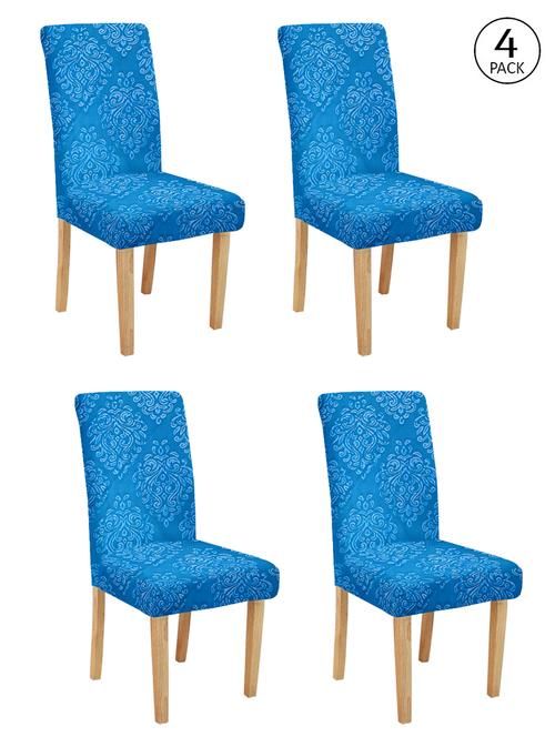 cortina spandex elastic chair cover stretch removable washable (4 pc) - 17796530 - Very Small Image - 1