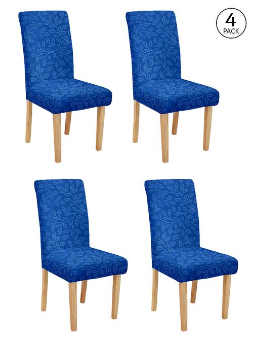 cortina spandex elastic chair cover stretch removable washable (4 pc) - 17796542 - Very Small Image - 1