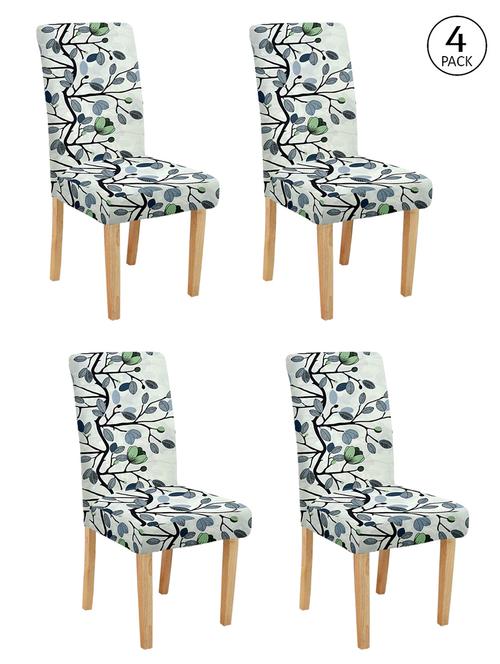cortina spandex elastic chair cover stretch removable washable (4 pc) - 17796574 - Very Small Image - 1