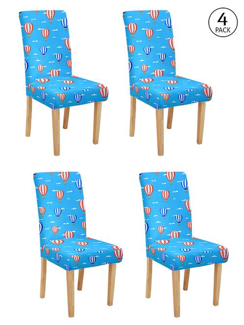 cortina spandex elastic chair cover stretch removable washable (4 pc) - 17796598 - Very Small Image - 1