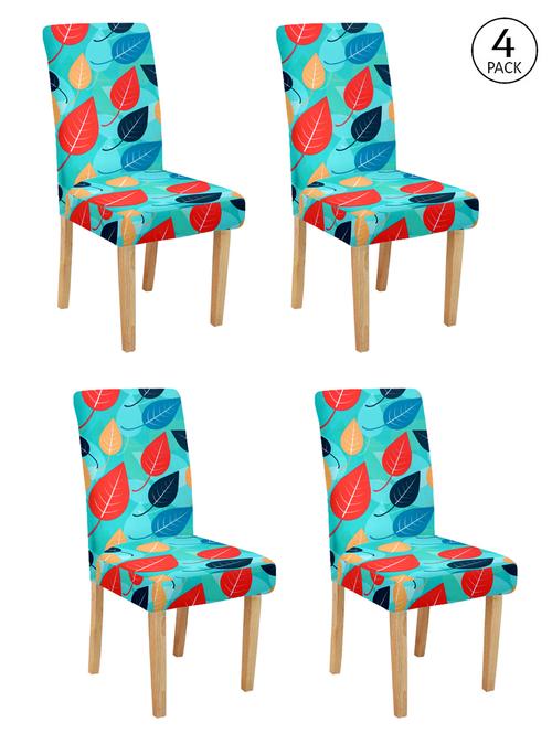 cortina spandex elastic chair cover stretch removable washable (4 pc) - 17796626 - Very Small Image - 1