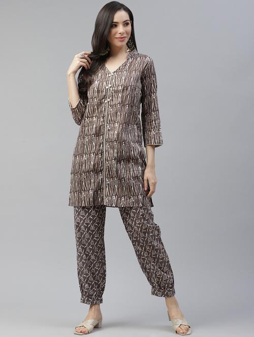 dabu kurta pant set - 17798118 - Very Small Image - 1