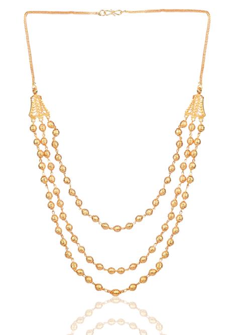 gold brass necklace - 17798330 - Very Small Image - 1