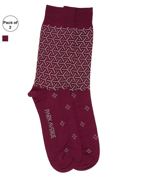 red cotton above ankle length sock - 17798372 - Very Small Image - 1