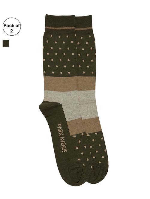 green cotton above ankle length sock - 17798375 - Very Small Image - 1