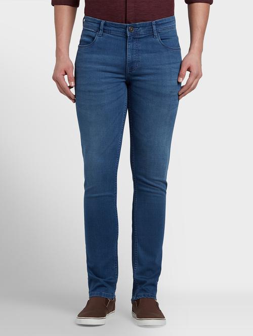 blue plain denim jeans - 17799594 - Very Small Image - 1