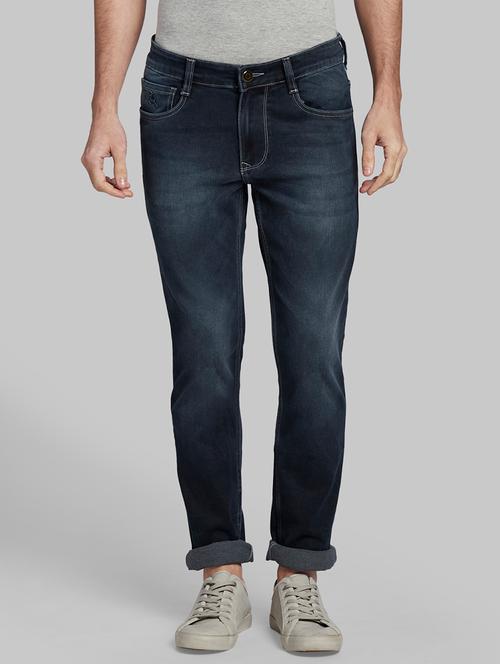 dark blue light washed denim jean - 17799825 - Very Small Image - 1