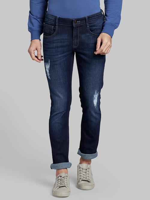 dark blue ripped denim jean - 17799833 - Very Small Image - 1
