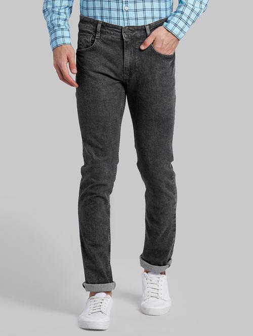 grey light washed denim jean - 17800013 - Very Small Image - 1