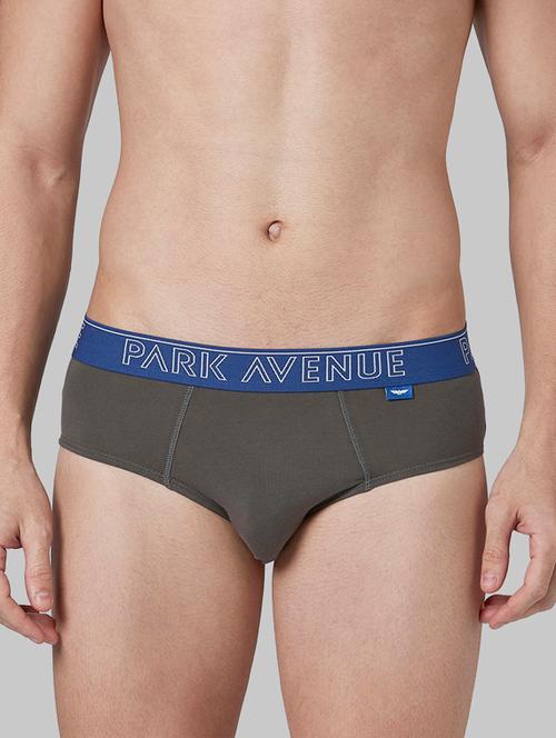 grey solid hipster briefs - 17800039 - Very Small Image - 1