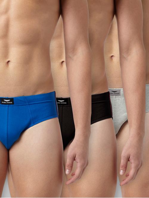 set of 3 multi colored solid hipster briefs - 17800067 - Very Small Image - 1