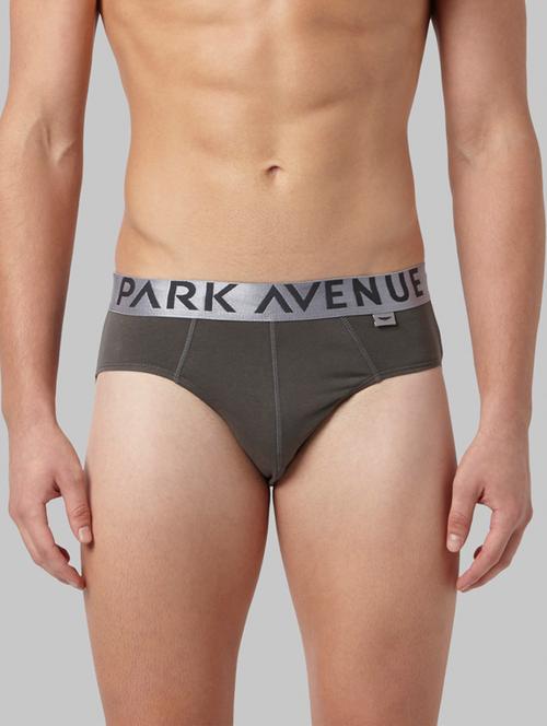 grey solid hipster brief - 17800074 - Very Small Image - 1