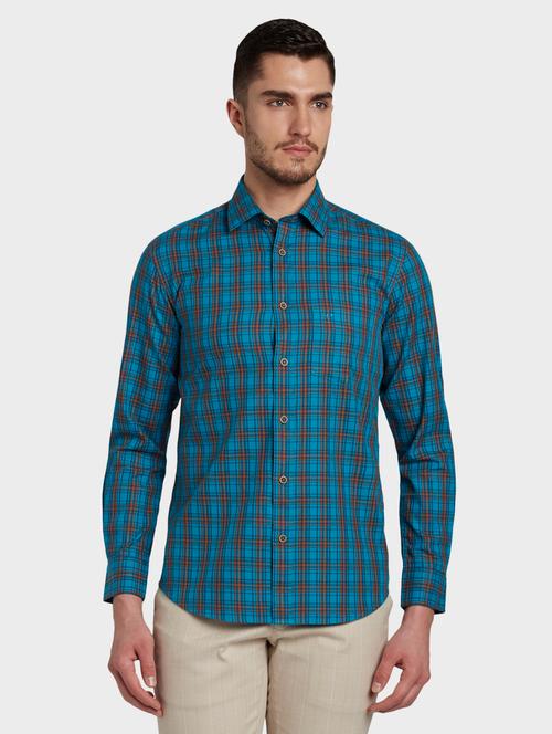green checkered casual shirt - 17801520 - Very Small Image - 1