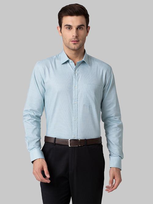 green printed formal shirt - 17802012 - Very Small Image - 1
