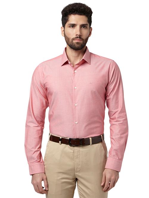 red solid formal shirt - 17802402 - Very Small Image - 1