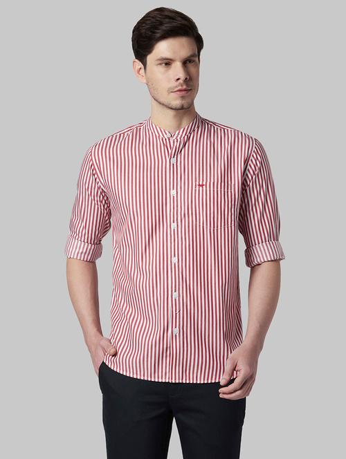 red striped casual shirt - 17802606 - Very Small Image - 1
