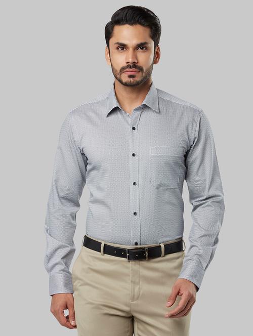 black printed formal shirt - 17803022 - Very Small Image - 1