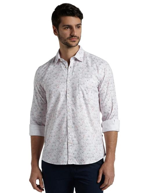 pink printed casual shirt - 17803493 - Very Small Image - 1