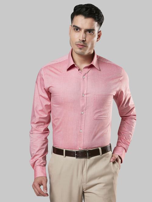 red solid formal shirt - 17803838 - Very Small Image - 1