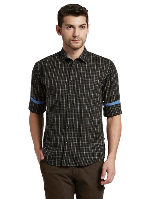 green checkered casual shirt - 17803863 - Very Small Image - 1
