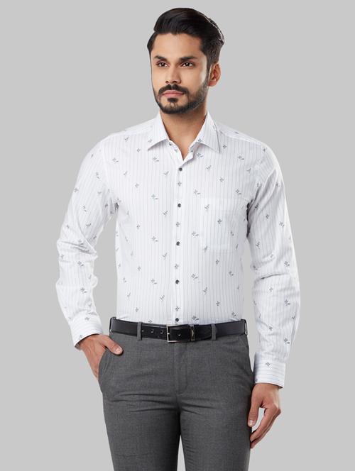 white striped formal shirt - 17803913 - Very Small Image - 1