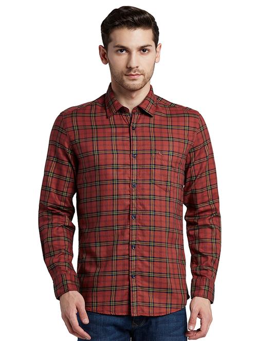 red checkered casual shirt - 17804180 - Very Small Image - 1