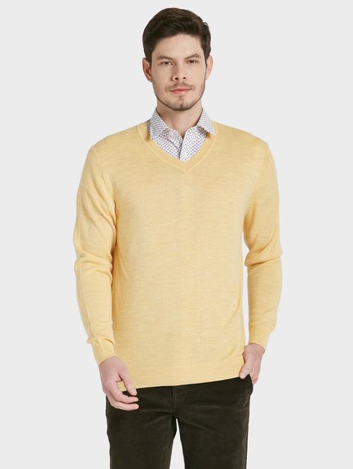 yellow solid pullover - 17804605 - Very Small Image - 1