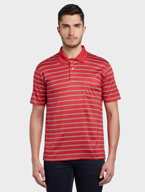 red striped polo t-shirt - 17804788 - Very Small Image - 1