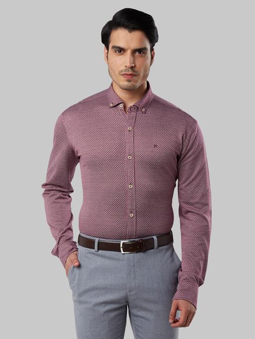 red printed casual shirt - 17805160 - Very Small Image - 1