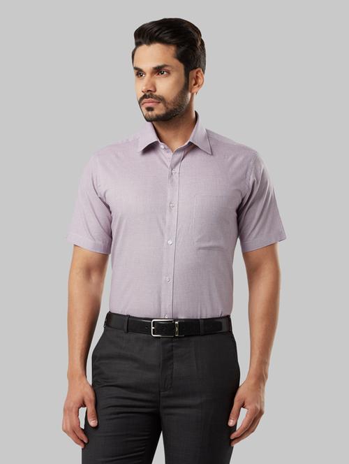 grey checkered formal shirt - 17805210 - Very Small Image - 1