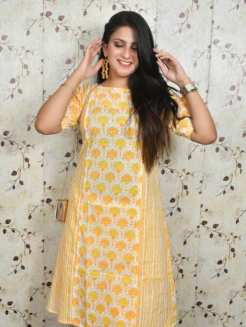 yellow a line suit with pants - 17806089 - Very Small Image - 1
