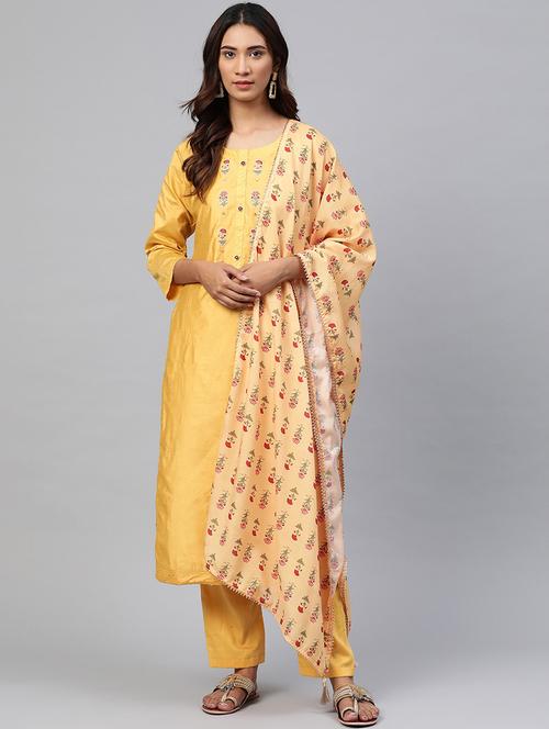 embroidered unstitched suit - 17806815 - Very Small Image - 1