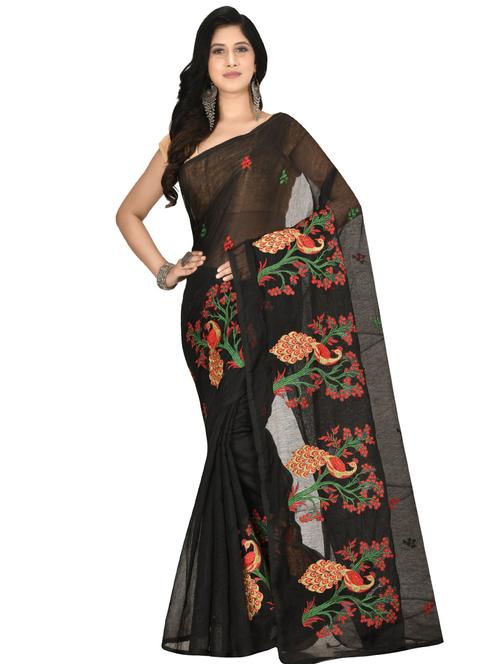 conversational tant saree with blouse - 17807203 - Very Small Image - 1
