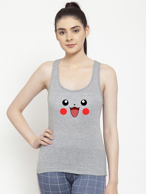 racer back graphic tank top - 17807288 - Very Small Image - 1