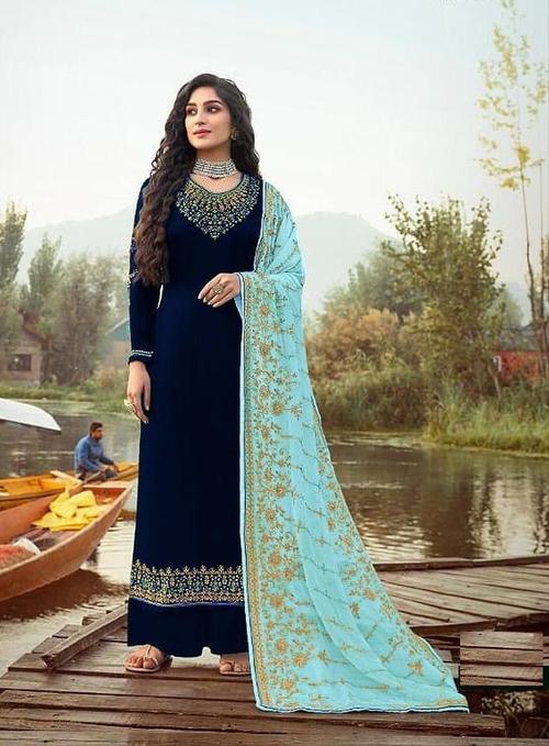 style: - pakistani shtraight style plazzo - 17810491 - Very Small Image - 1