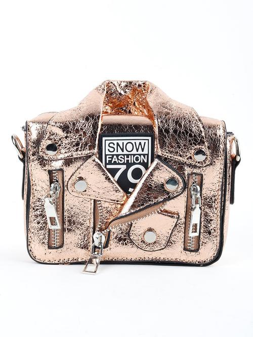 metallic leather regular clutch - 17810861 - Very Small Image - 1