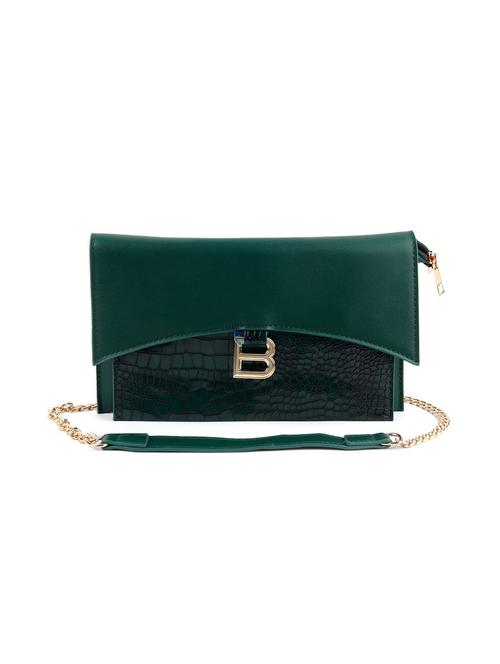 green leather regular clutch - 17810884 - Very Small Image - 1