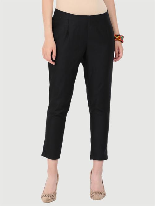 mid rise pleated trouser - 17811075 - Very Small Image - 1